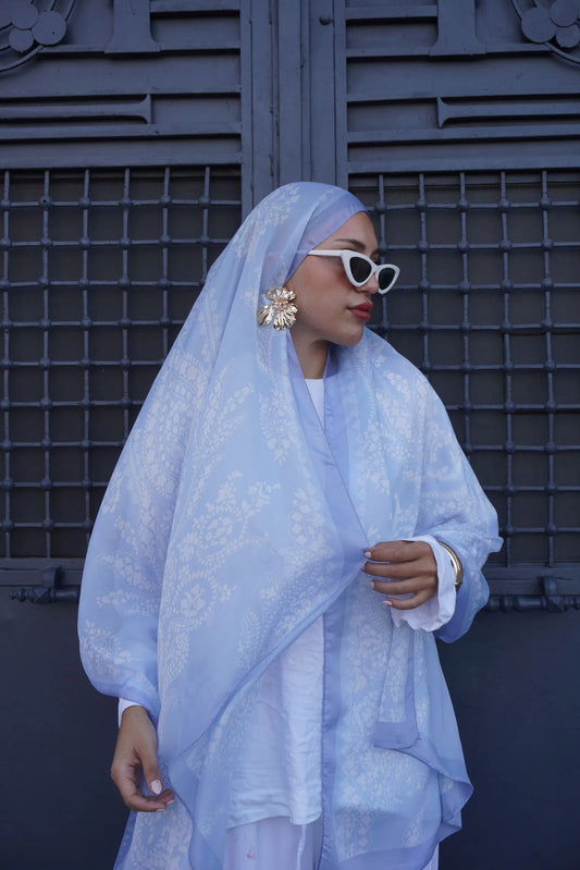 Havai Şal Serisi- 469-001- V-14-  Kot Mavi