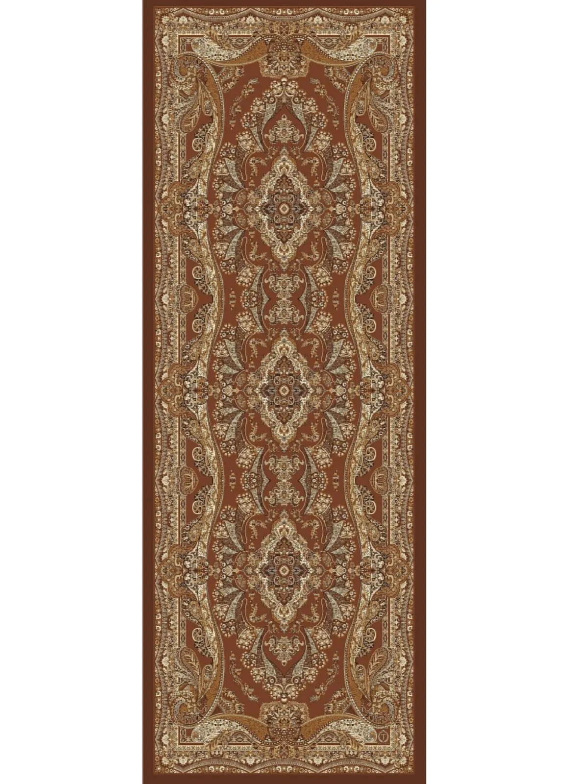 Ravza Desen Şal 469-019 – V-9 – Kestane