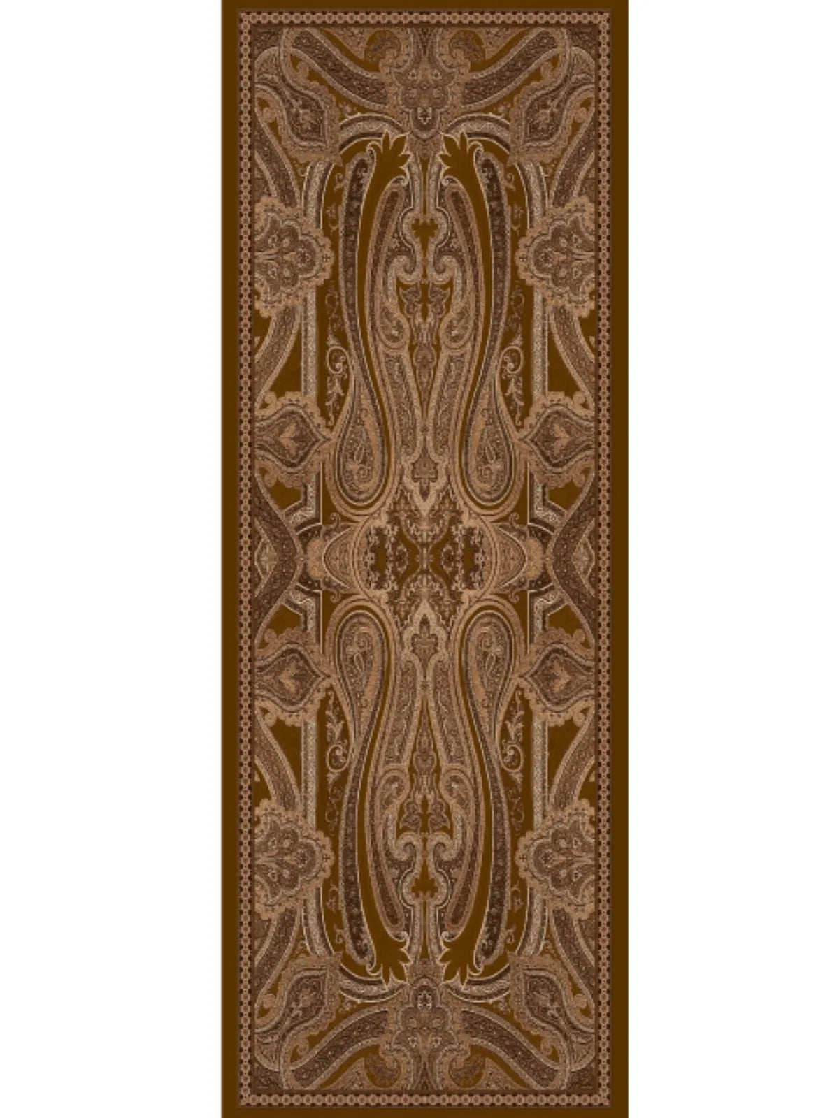 Rüya Tınısı Desen Şal 469-018 – V-12 – Koyu Taba