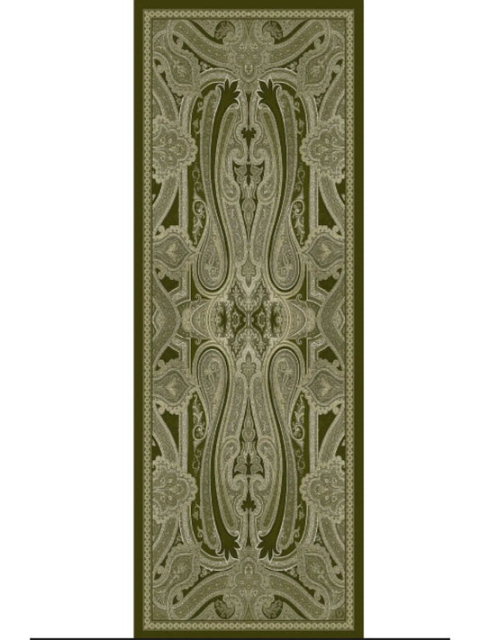 Rüya Tınısı Desen Şal 469-018 – V-3 – Yağ Yeşili