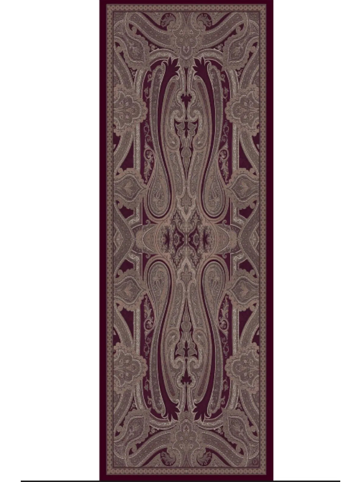 Rüya Tınısı Desen Şal 469-018 – V-9 – Vişne Çürüğü