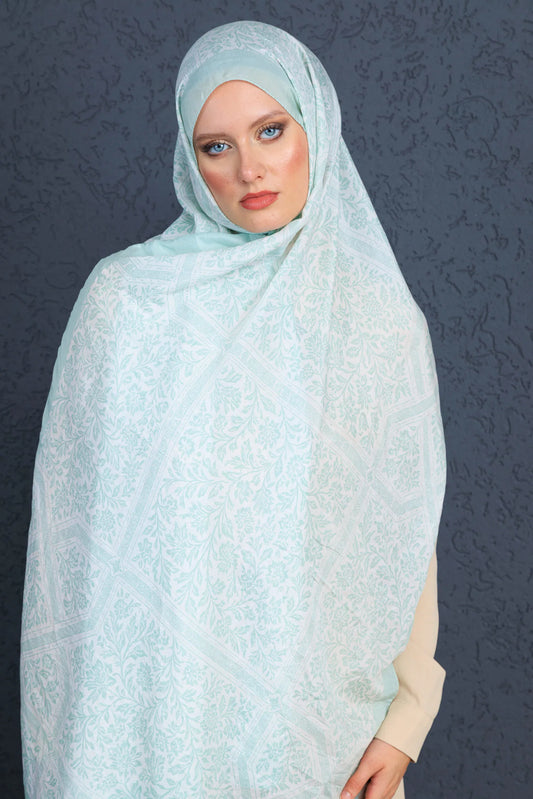 Viyana Şal Serisi - 469-005 - V- 4 - Mint Yeşil