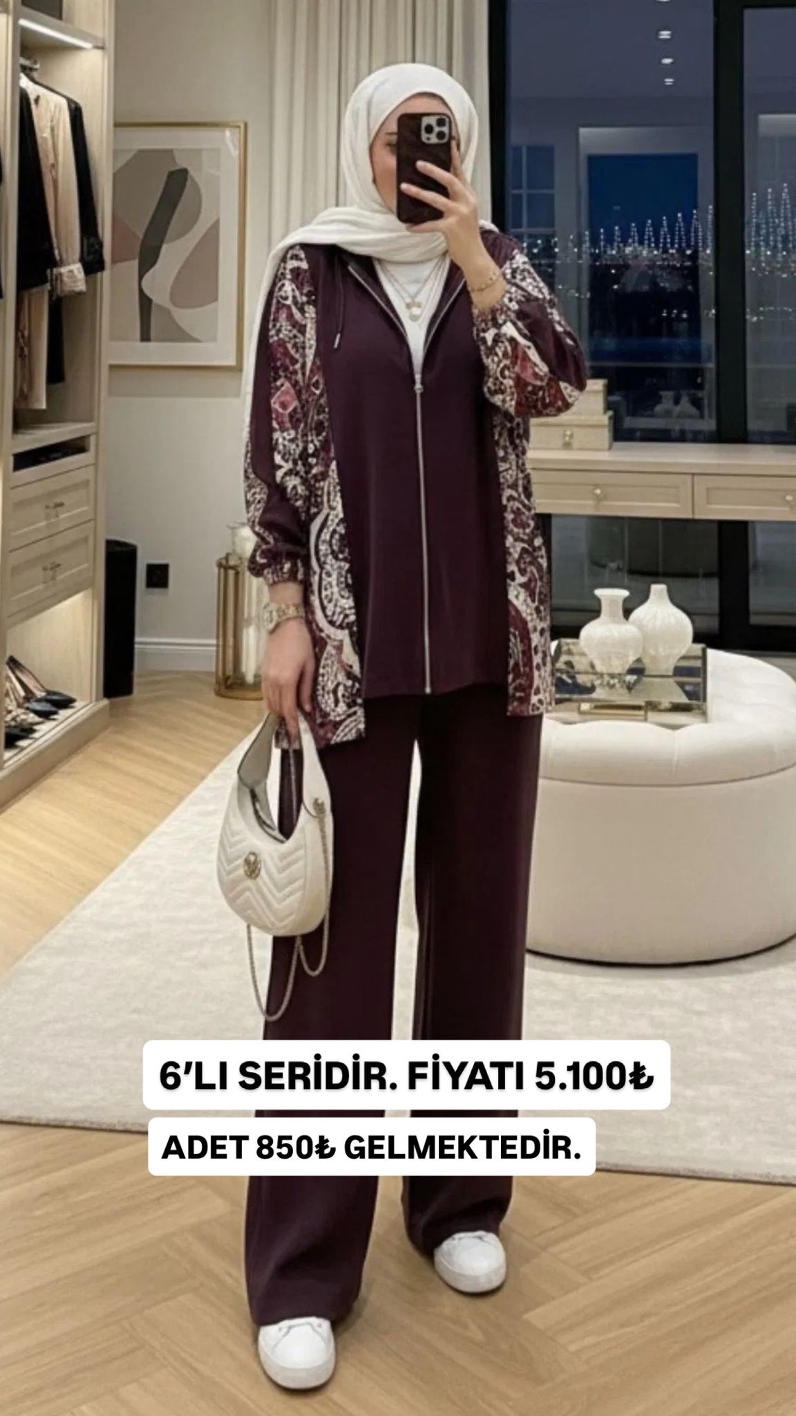 Premium Aspera Oysho İkili Takım TK100250 – Bordo (SERİLİ SATIŞTIR)