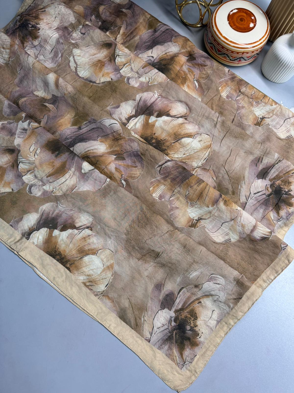 Zemheri Desen Şal 469-023 – V-12 – Vanilya Pembe