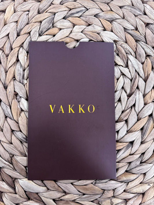 Vakko Sertifika Kartı
