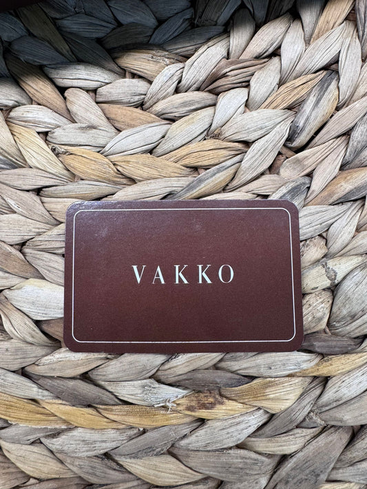 Vakko Logo Baskılı Kart