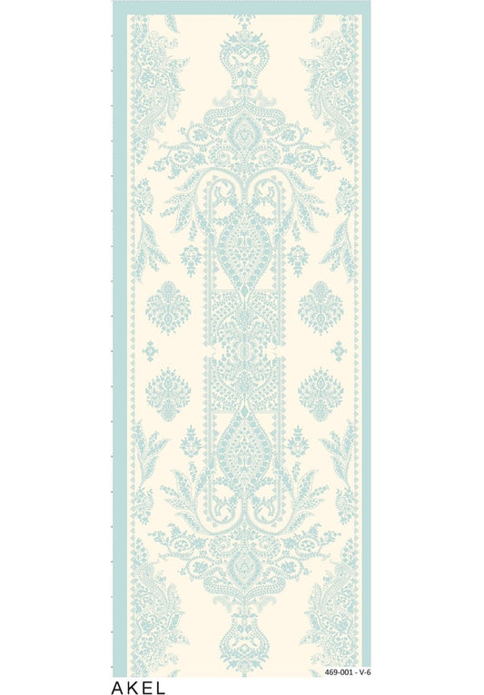 Havai Şal Serisi- 469-001- V-6- Turkuaz