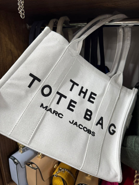 The Tote Bag İthal  Çanta - Beyaz