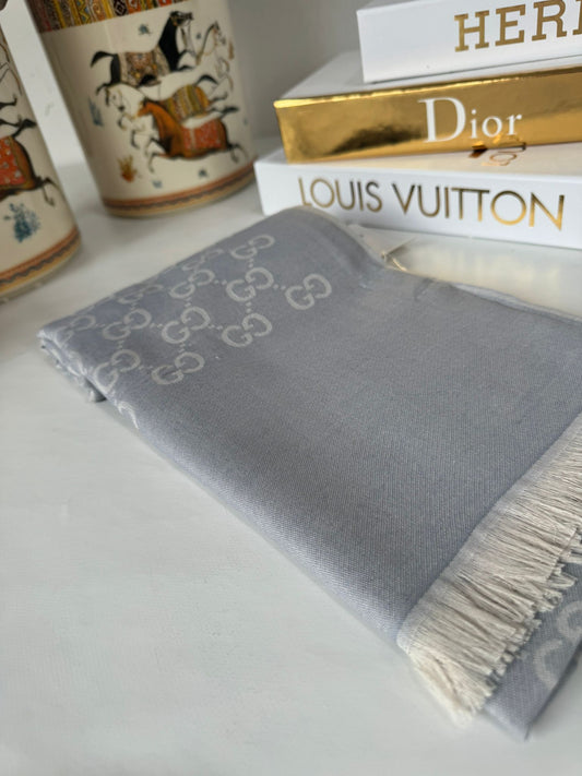 Gucci İthal Pamuk Yün İpek 544330 - A.Gri