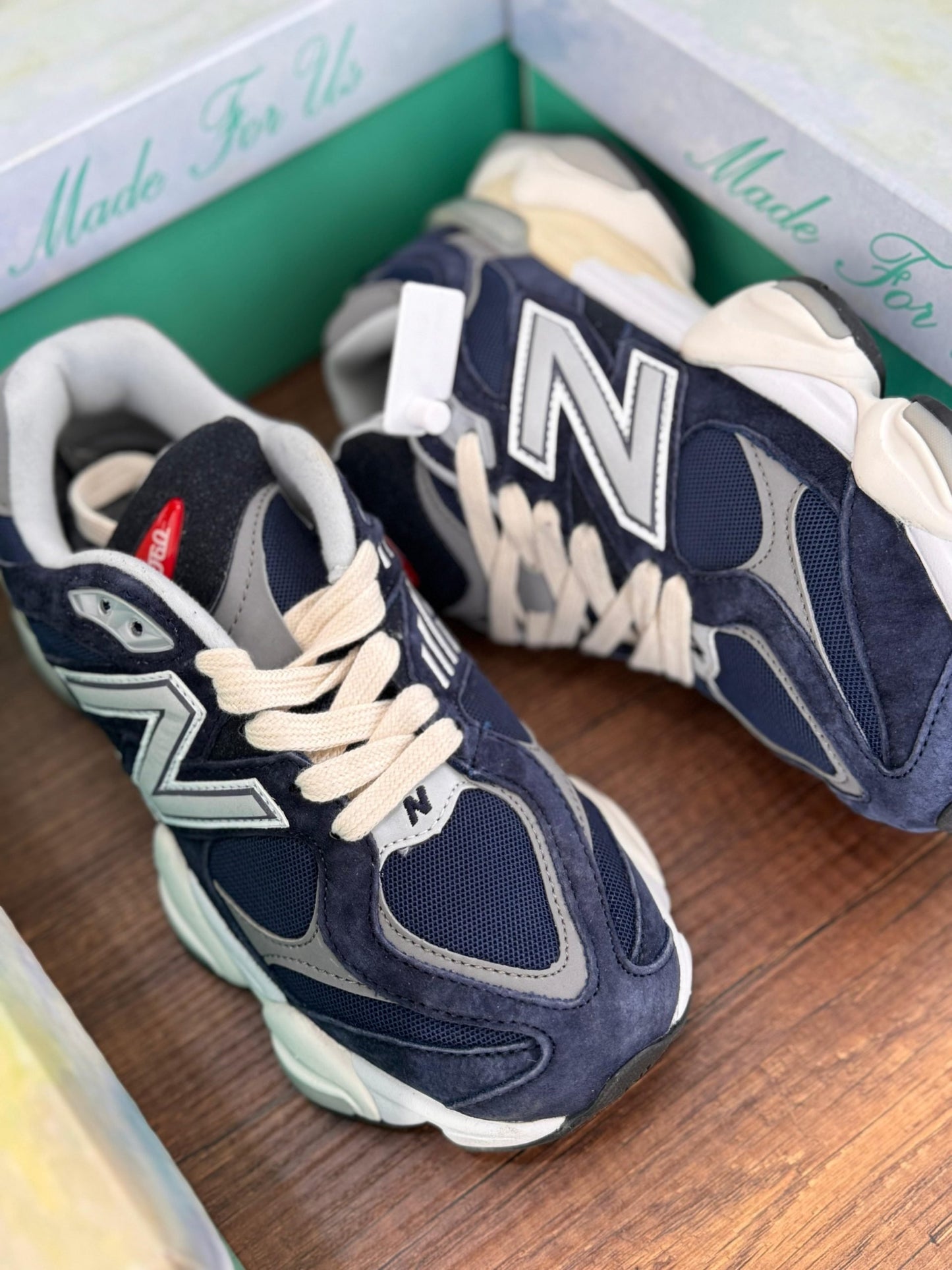 New Balance İthal - Lacivert - 9060 - 37