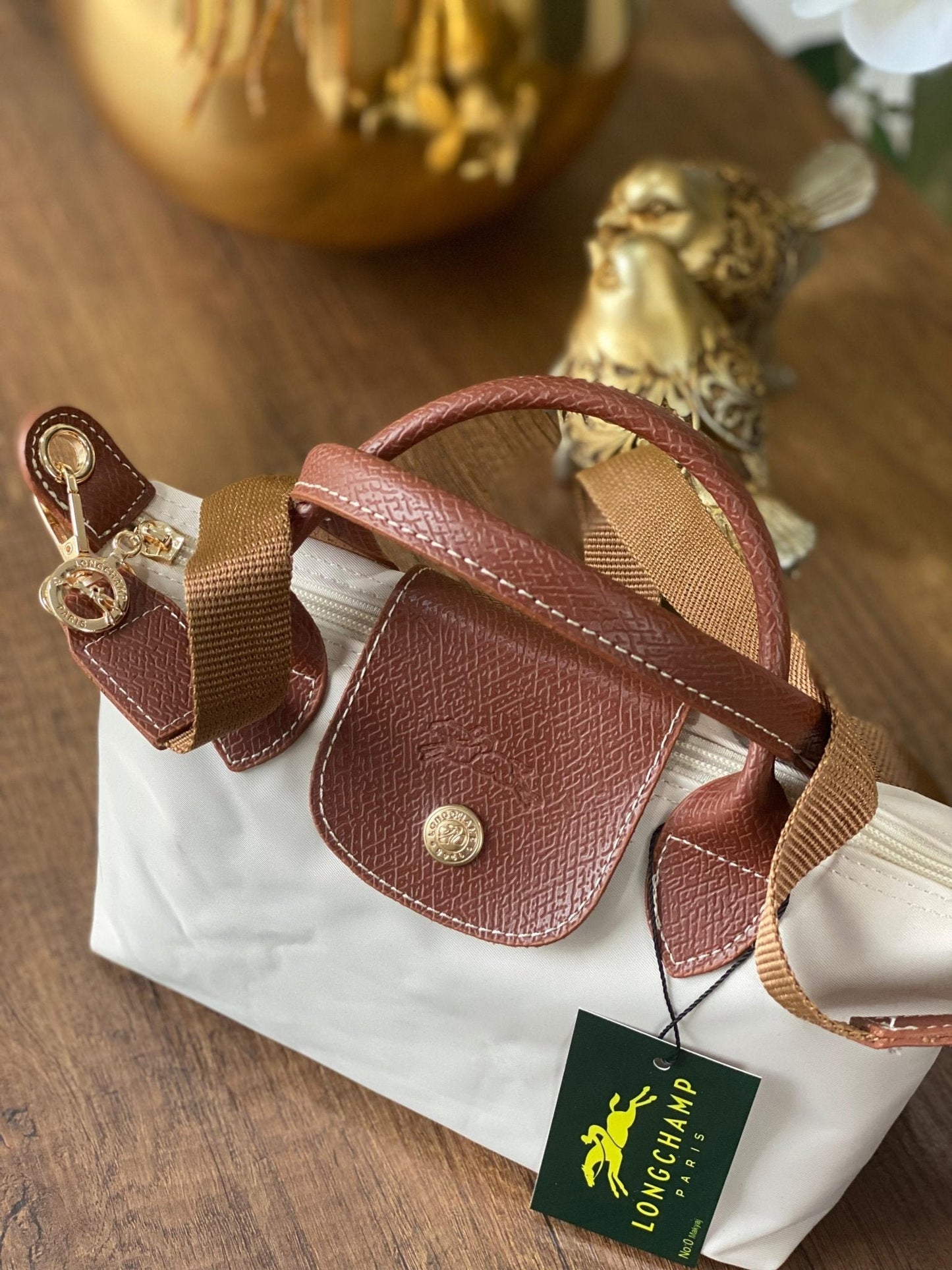 Longchamp Mini Çanta - Bej