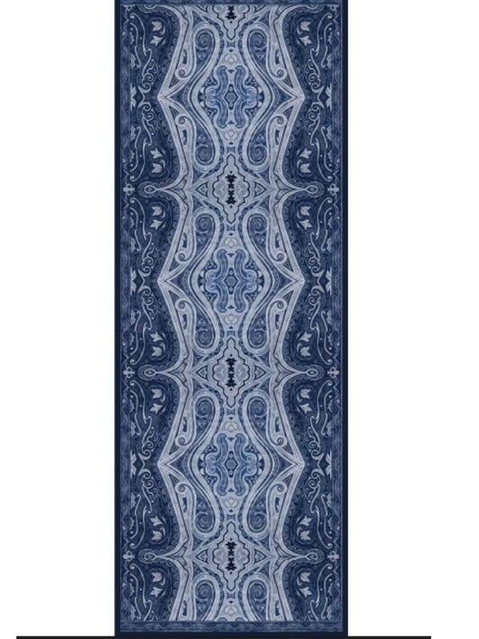 Mirşah Desen Şal 469-021 – V-1 – Okyanus Mavi