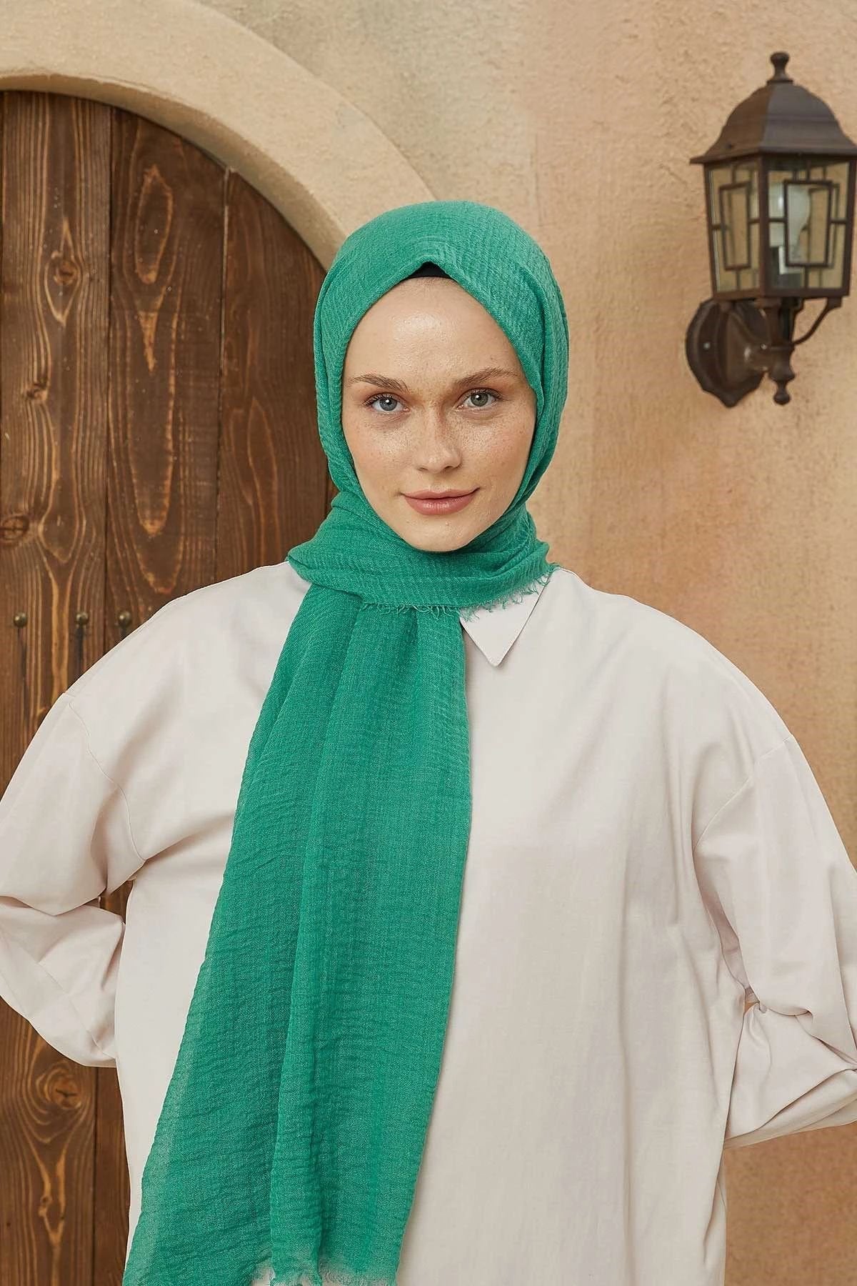 Organic Scarfs Bürümcük Şal Modeli - Buket