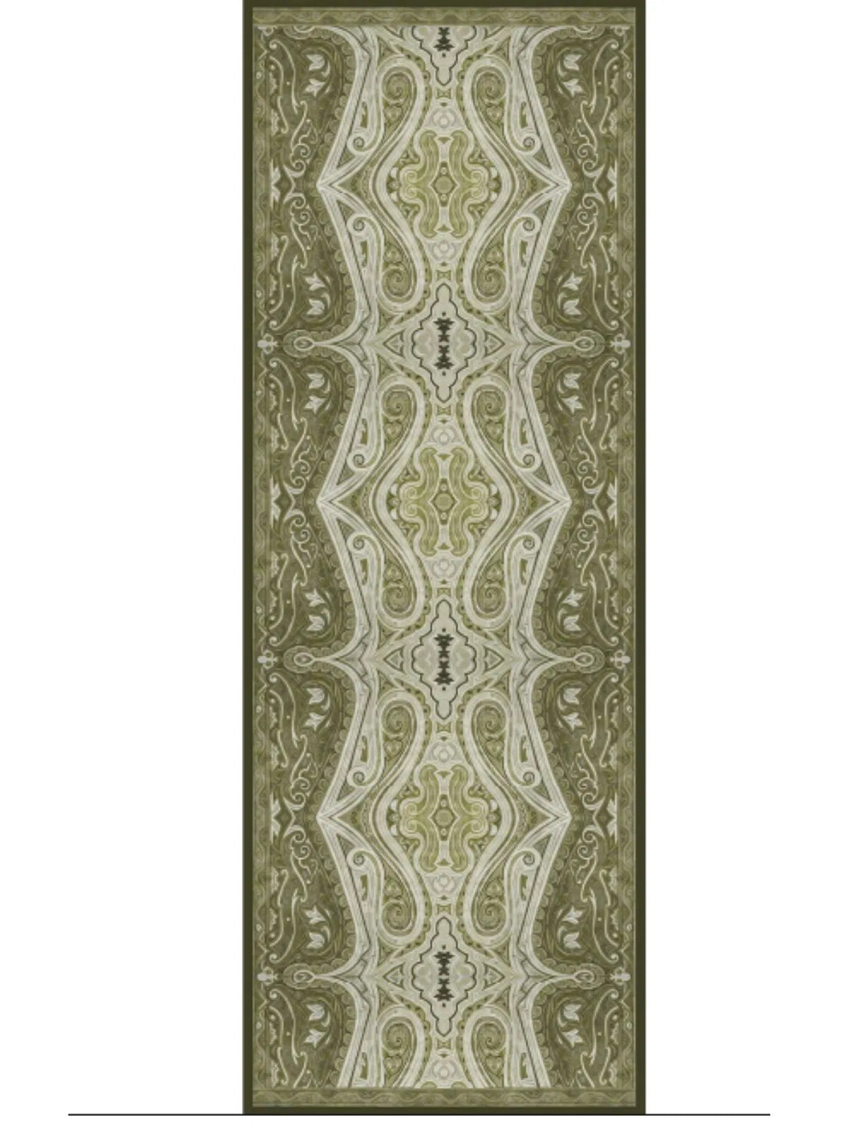 Mirşah Desen Şal 469-021 – V-9 – Yaprak Yeşili